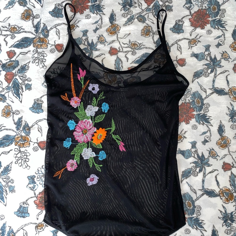 Zara mesh bodysuit
